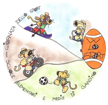 Il logo della manifestazione ideato e disegnato dai ragazzi delle scuole medie