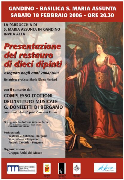 La locandina promozionale della serata