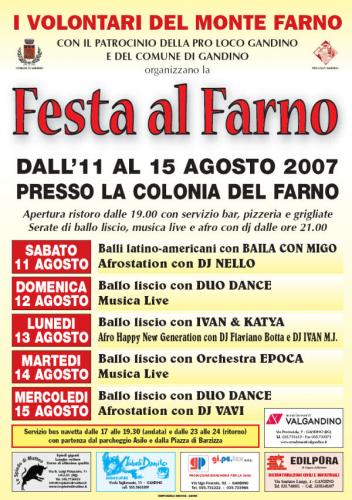 La locandina della manifestazione