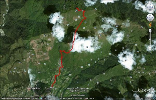 Il percorso della gara