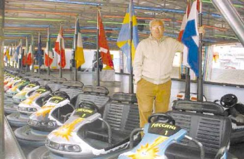 Alteo «Sole» Faccani, 70 anni, sulla pista