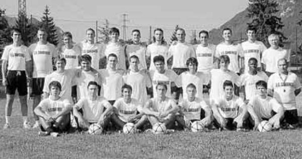 La rosa della Gandinese 2007/2008, molto simile a quella della passata stagione