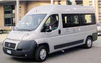 Il Fiat Ducato donato alla famiglia Poggi