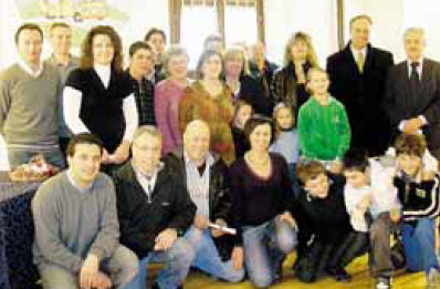 I soci che hanno lavorato per realizzare la nuova sede del club