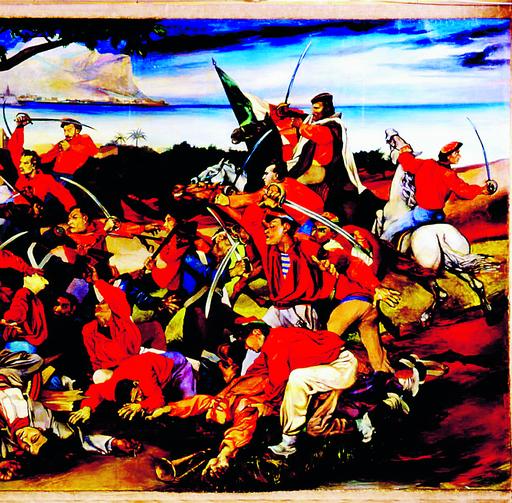 «La battaglia di Ponte dell´Ammiraglio», di Renato Guttuso