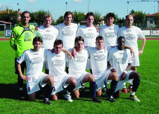 Per il Valcalepio, in una foto d'archivio, è finalmente giunta la prima vittoria stagionale sul campo di casa