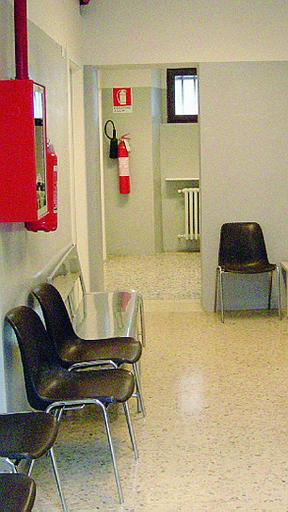 La sala d'attesa di Gandino