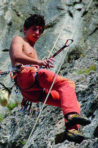 Un momento della gara