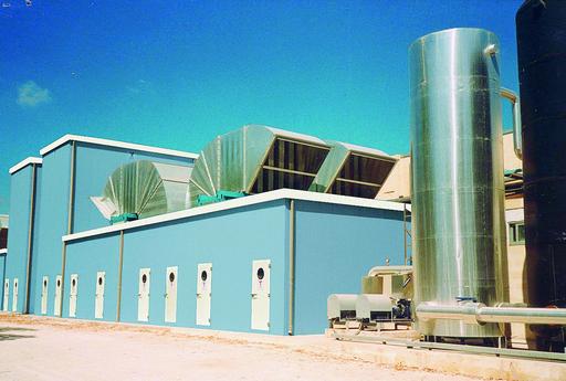 Una centrale di condizionamento progettata dalla Martèl analoga a quelle che verranno installate nel polo petrolchimico brasiliano