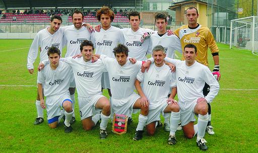 La formazione della Gandinese bloccata ieri in casa