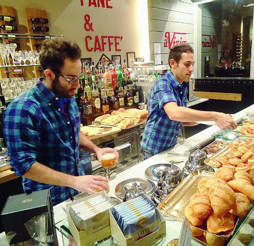 Matteo e Luca Radaelli, titolari de «Il Vizio» di Gandino
