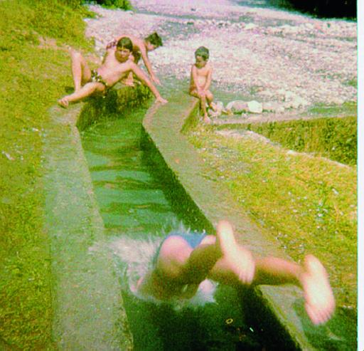 «Amarcord» di tuffi negli anni '80 nei condotti della Valle Concossola