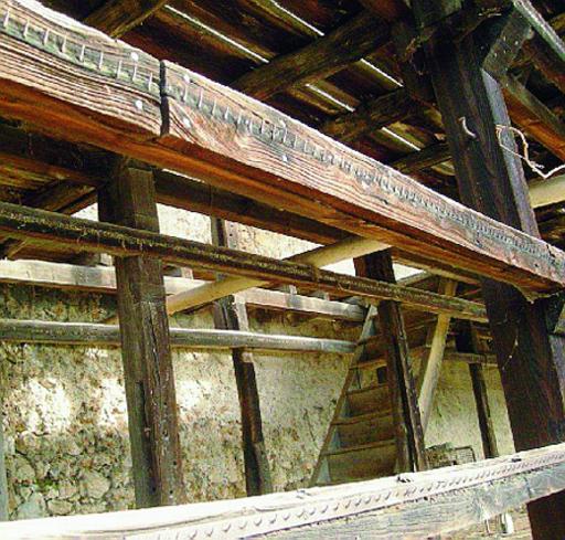 La «ciodera» Torri di Gandino: anch'essa sarà recuperata