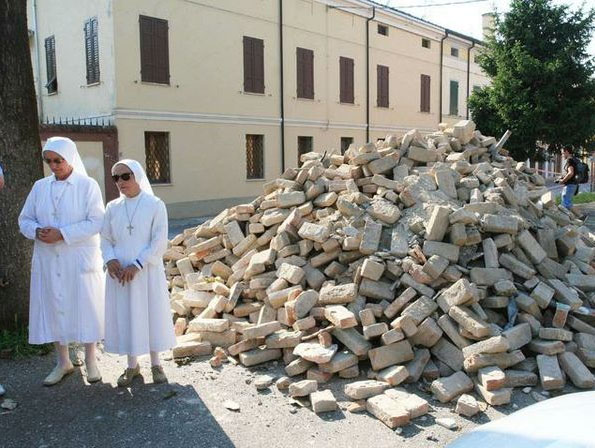 Le suore di Gandino a Mirandola