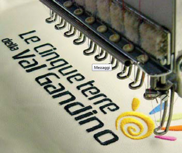 Il brand de «Le Cinque terre della Val Gandino» utilizzato dal 2009