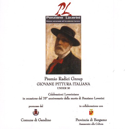 La copertina del catalogo realizzato in occasione del Premio di pittura