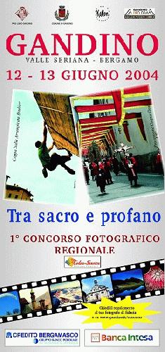 La locandina pubblicitaria del concorso