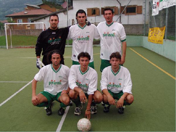 Squadra "fiorista picinali di leffe" che attualmente detiene il trofeo