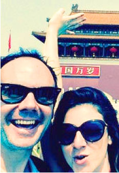 «Cato» Picinali e Valeria Melocchi