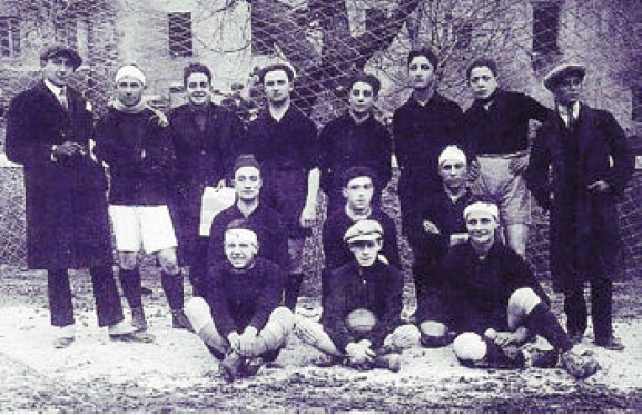 a prima Gandinese (1923-1924) al Comunale di Gandino