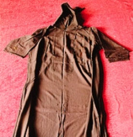 Una rara immagine del saio