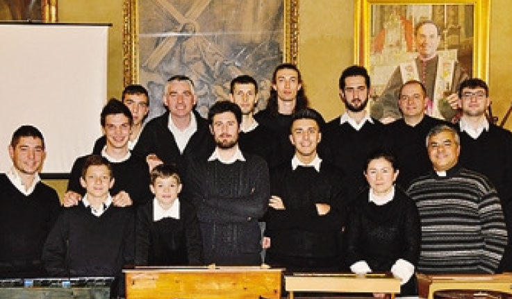 I protagonisti della serata in ricordo di Lorenzo Anesa a Gandino