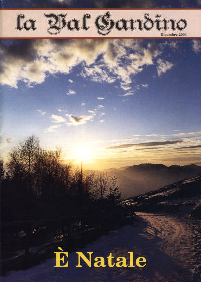 Copertina di Dicembre 2003