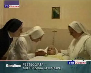 Festeggiata Suor Azaria Ghilardini per i suoi 100 anni