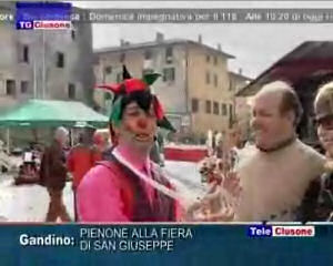 Pienone alla fiera di San Giuseppe