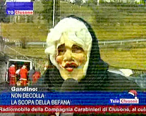 Non decolla la scopa della befana