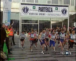 Daniela Vassalli per prima in cima al Pirellone