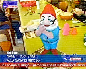 Nanetti artistici alla casa di riposo