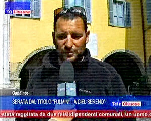 Serata meteo con 'fulmini a ciel sereno'