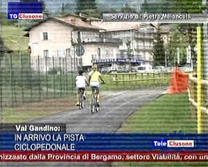 In arrivo la pista ciclopedonale in Valgandino