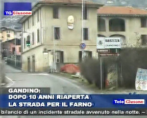 Dopo 10 anni aperta la nuova strada per il Farno