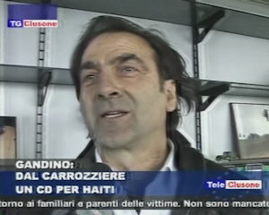 Dal carrozziere un CD per Haiti