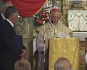 Il cardinale Piovanelli a Barzizza per la festa di San Nicola