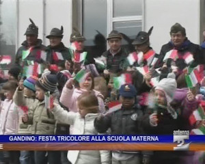 Festa tricolore alla scuola materna