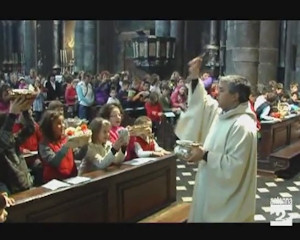 La benedizione delle uova di Pasqua