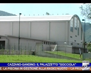 Il palazzetto gocciola