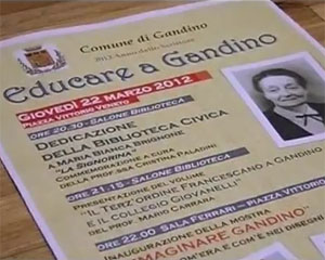 Biblioteca intitolata a 'La Signorina'