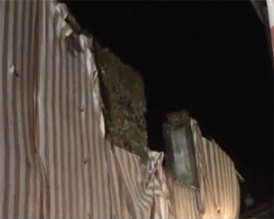 Crolla stabile in via Ghirardelli