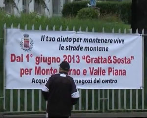 Monte Farno e Valle Piana: scatta il gratta e sosta