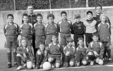 La squadra dei Pulcini dell’oratorio di Gandino che sfiderà sabato l’Oratorio Leffe. La partita inaugurerà il campo sintetico.