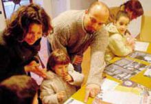 L’iniziativa «La magia della pace» a Gandino.