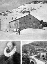 La casa cantoniera della strada Priula al Passo San Marco; i ponti di Sedrina e il ritratto del colonnello grigionese Ercole Salis