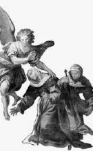 L’immagine di Sant’Angela Merici usata per il bicentenario