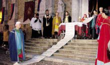 La rievocazione del 2003 che celebrò la sigla dell’Atto di emancipazione, avvenuta nel 1233;