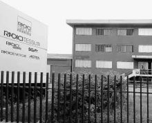 Lo stabilimento di Lallio della Radici Tessuti