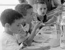 Un pranzo in oratorio